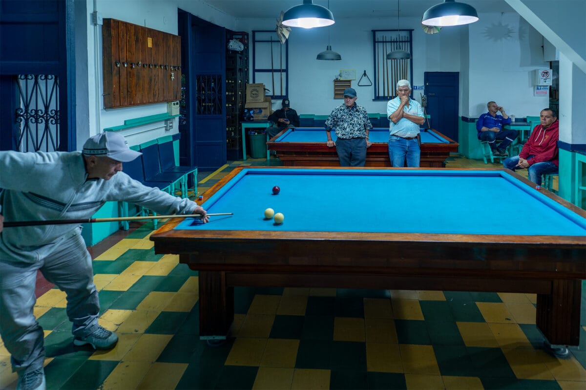Billiard um Halbzehn Colombia Jardin