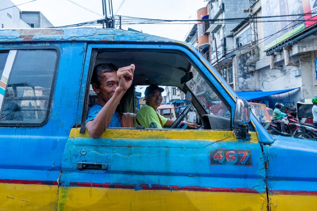 Traffic Medan Sumatra Indonesia